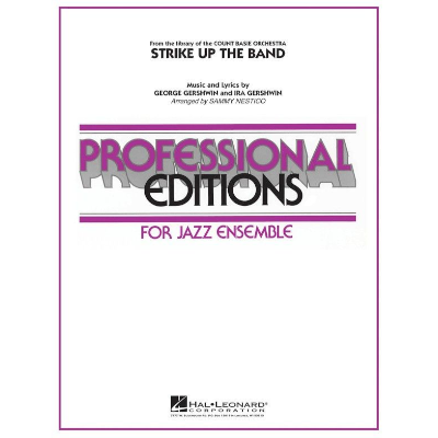 Strike Up The Band Arr. Sammy Nestico Stage Band Chart Grade 5-Stage Band chart-Hal Leonard-Engadine Music