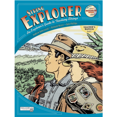 String Explorer Book 1 Teacher's Manual & Interactive CD-Strings-Alfred-Engadine Music