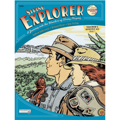 String Explorer Book 1 Teacher's Resource Kit (Book & Interactive CD)-Strings-Alfred-Engadine Music