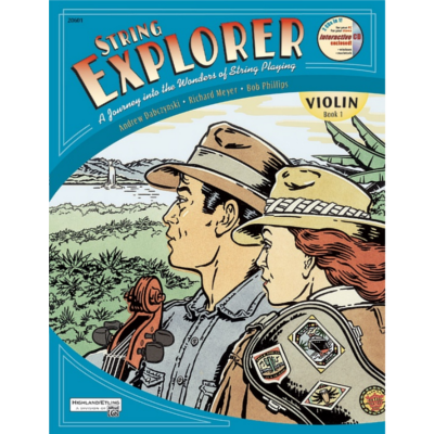 String Explorer Book 1 Violin Book/CD-Strings-Alfred-Engadine Music