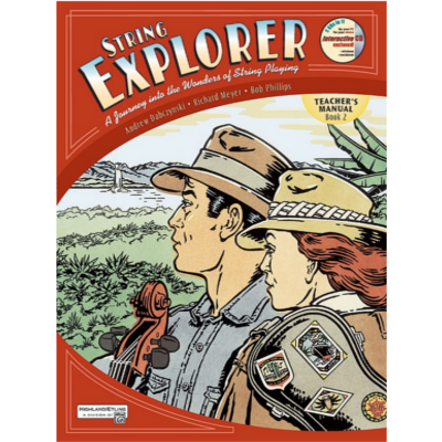 String Explorer Book 2 Teacher's Manual & Interactive CD-Strings-Alfred-Engadine Music