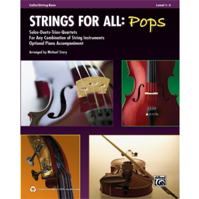 Strings for All: Pops - Cello/Double Bass-String Ensemble-Alfred-Engadine Music