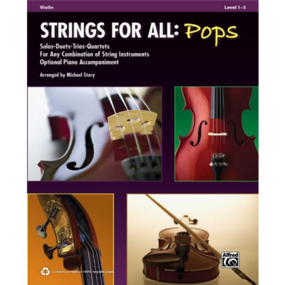 Strings for All: Pops - Violin-String Ensemble-Alfred-Engadine Music