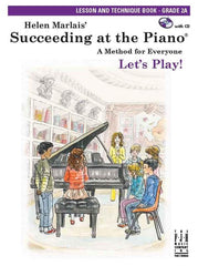Succeeding At The Piano Gr 2A Lesson Tech Bk/Cd-Piano & Keyboard-Hal Leonard-Engadine Music