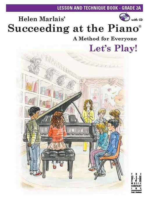 Succeeding At The Piano Gr 2A Lesson Technique Book-Piano & Keyboard-Hal Leonard-Engadine Music