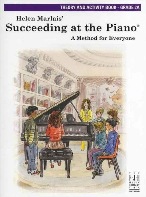 Succeeding At The Piano Gr 2A Theory & Activity-Piano & Keyboard-Hal Leonard-Engadine Music