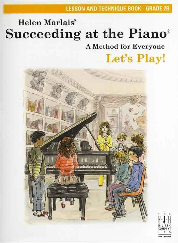 Succeeding At The Piano Gr 2B Lesson Technique Bk/Cd-Piano & Keyboard-Hal Leonard-Engadine Music