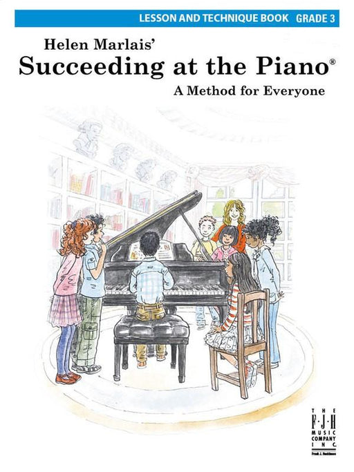 Succeeding At The Piano Gr 3 Lesson & Technique Book-Piano & Keyboard-Hal Leonard-Engadine Music