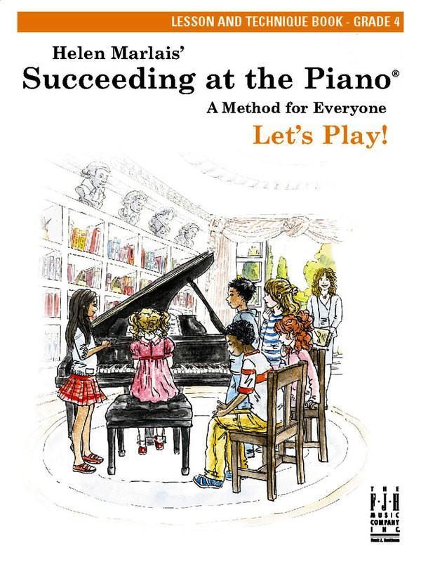 Succeeding At The Piano Gr 4 Lesson & Tech Book-Piano & Keyboard-Hal Leonard-Engadine Music