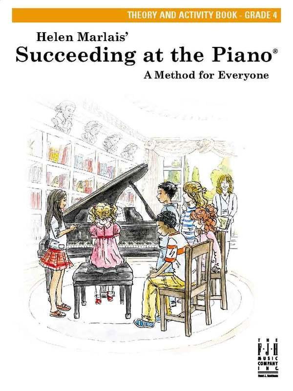 Succeeding At The Piano Gr 4 Theory & Activity-Piano & Keyboard-Hal Leonard-Engadine Music