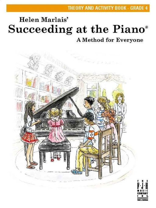 Succeeding At The Piano Gr 4 Theory & Activity-Piano & Keyboard-Hal Leonard-Engadine Music