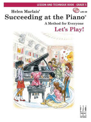 Succeeding At The Piano Gr 5 Lesson & Tech Bk/Cd-Piano & Keyboard-Hal Leonard-Engadine Music