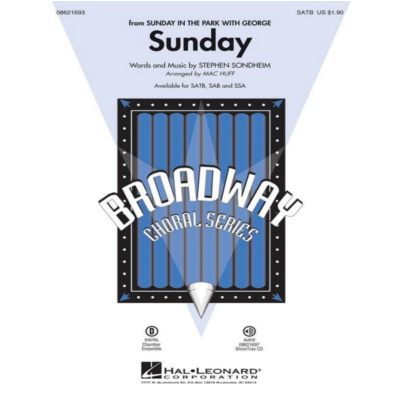 Sunday (from Sunday in the Park with George), Stephen Sondheim Arr. Mac Huff Choral-Choral-Hal Leonard-Engadine Music