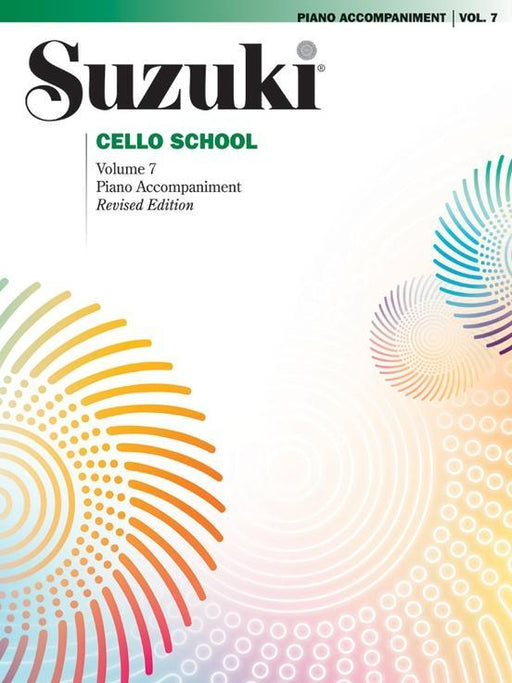 Suzuki Cello School Volume 7 - Cello Accompaniment Book-Strings-Alfred-Engadine Music