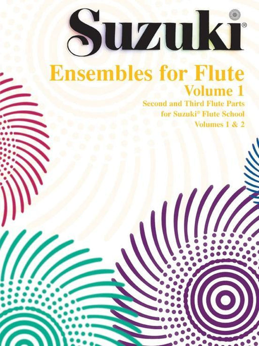 Suzuki Ensembles for Flute, Volume 1-Woodwind-Alfred-Engadine Music