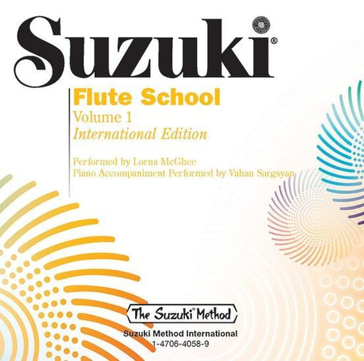 Suzuki Flute School Volume 1 - Flute CD International Edition-Woodwind-Alfred-Engadine Music