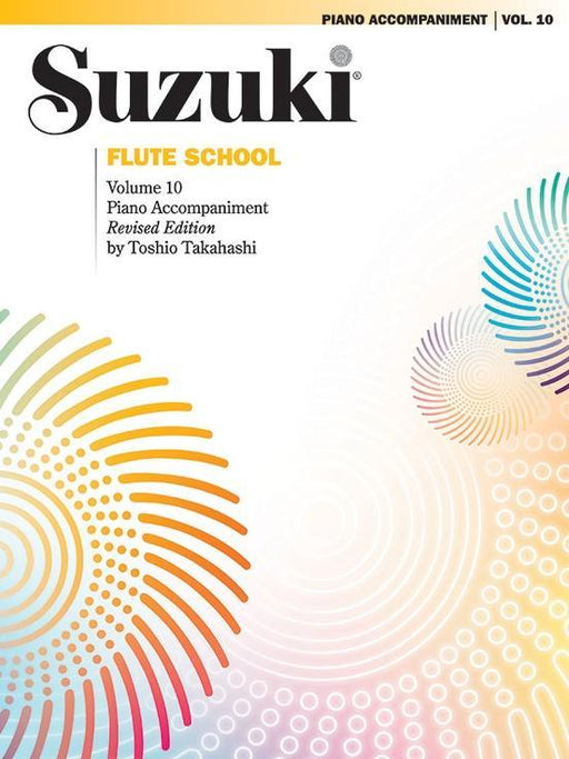Suzuki Flute School Volume 10 - Piano Accompaniment (Revised Edition)
