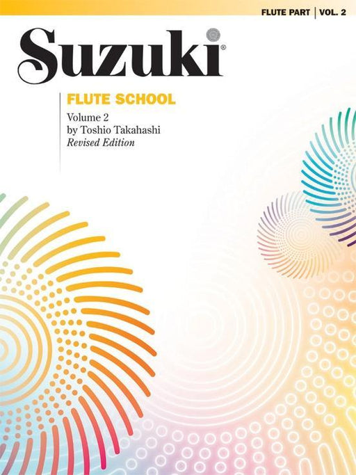 Suzuki Flute School Volume 2- Flute Book (Revised Edition)-Woodwind-Alfred-Engadine Music