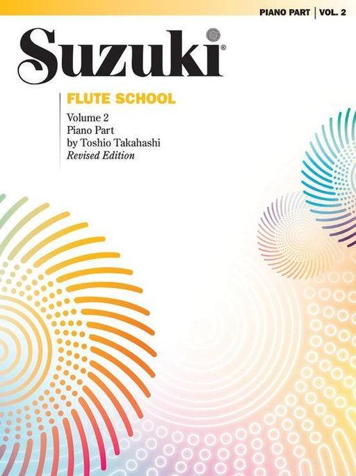 Suzuki Flute School Volume 2 - Piano Accompaniment (Revised Edition)-Woodwind-Alfred-Engadine Music
