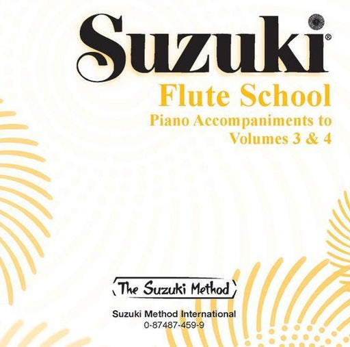 Suzuki Flute School Volume 1 & 2 - Piano Accompaniment CD