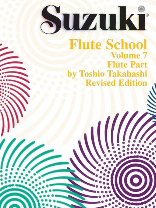 Suzuki Flute School Volume 7 - Flute Book (Revised Edition)-Woodwind-Alfred-Engadine Music