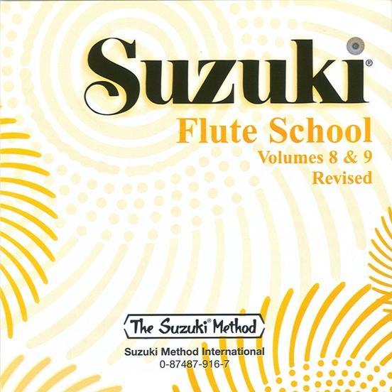 Suzuki Flute School Volume 8 & 9 - Piano Accompaniment CD