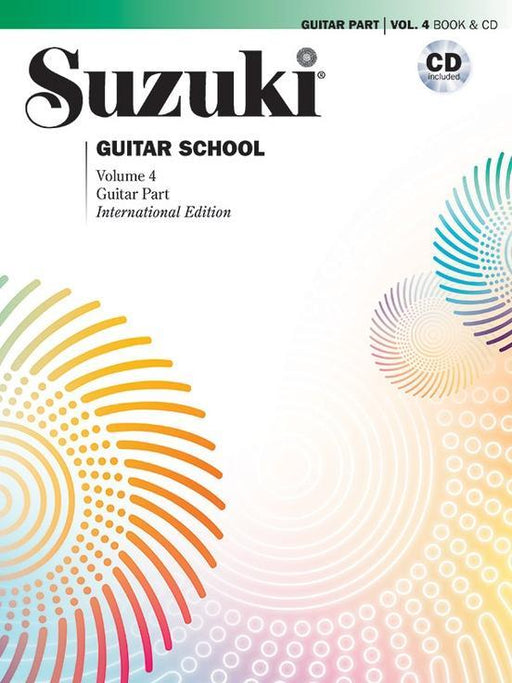 Suzuki Guitar School Volume 4 - Guitar Part and CD