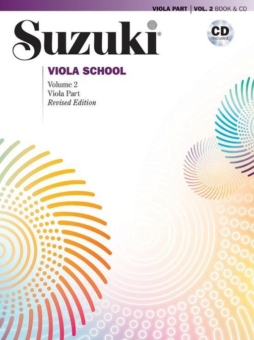 Suzuki Viola School Volume 2 - Viola Book & CD-Strings-Alfred-Engadine Music