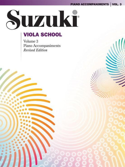 Suzuki Viola School Volume 3 - Viola Accompaniment Book-Strings-Alfred-Engadine Music