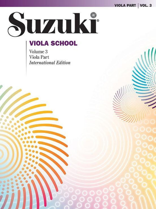 Suzuki Viola School Volume 3 - Viola Book-Strings-Alfred-Engadine Music
