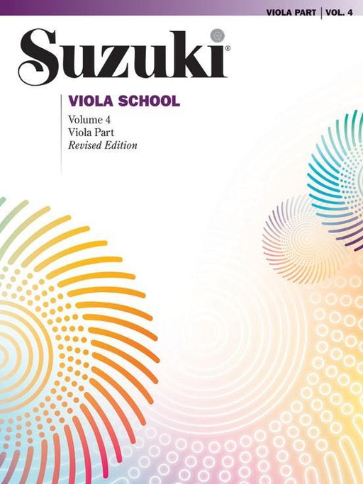 Suzuki Viola School Volume 4 - Viola Book-Strings-Alfred-Engadine Music