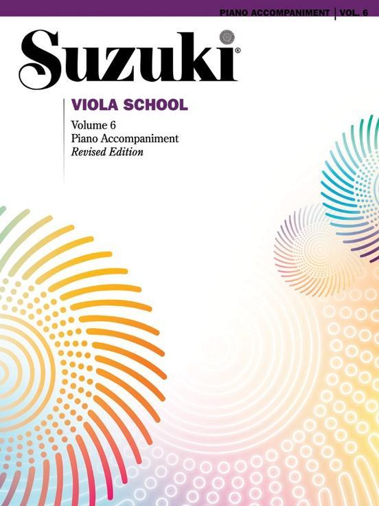 Suzuki Viola School Volume 6 - Viola Accompaniment Book-Strings-Alfred-Engadine Music