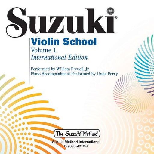 Suzuki Violin School Volume 1 - Violin Performance/Accompaniment CD-Strings-Alfred-Engadine Music