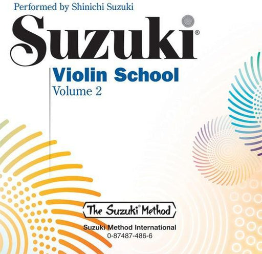 Suzuki Violin School Volume 2 - Violin Performance CD-Strings-Alfred-Engadine Music
