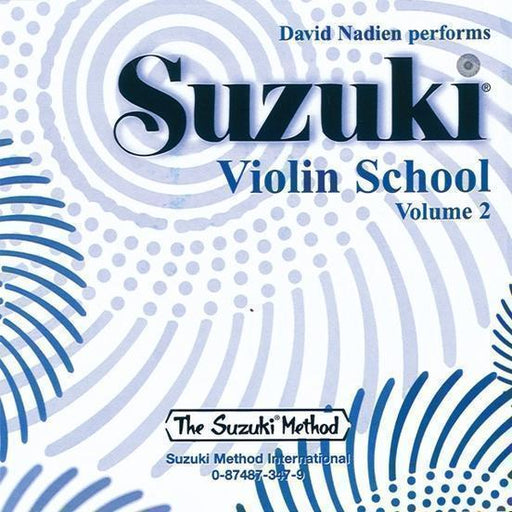 Suzuki Violin School Volume 2 - Violin Performance/Accompaniment CD-Strings-Alfred-Engadine Music