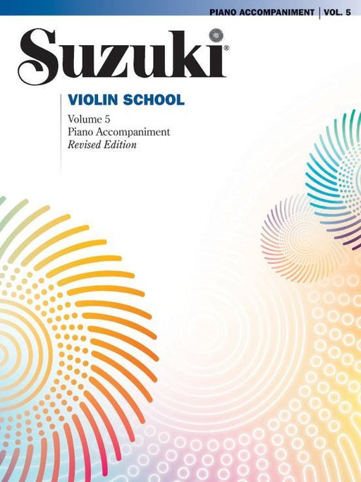 Suzuki Violin School Volume 5 - Piano Accompaniment Book-Strings-Alfred-Engadine Music