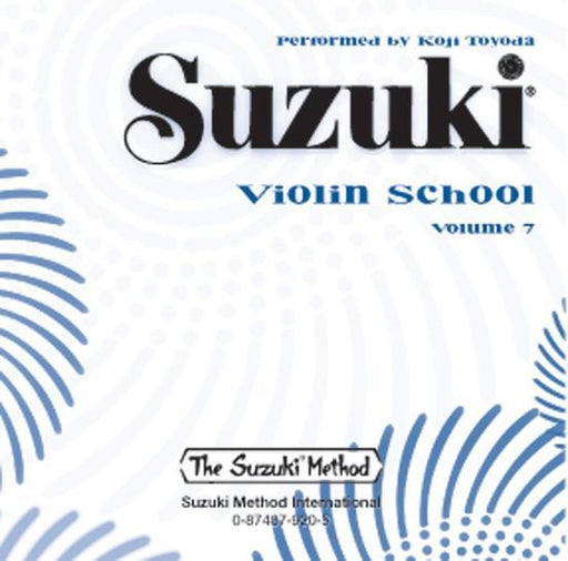 Suzuki Violin School Volume 7 - Violin Performance CD-Strings-Alfred-Engadine Music