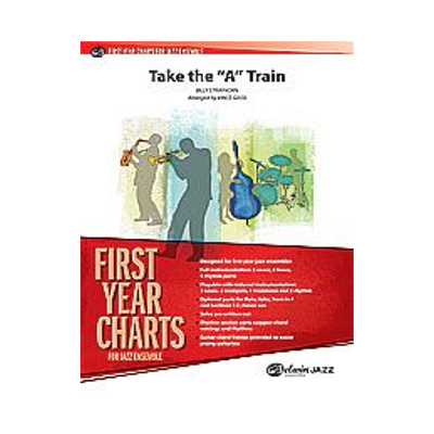 Take the "A" Train, Strayhorn Arr. Vince Gassi Stage Band Chart Grade 1-Stage Band chart-Alfred-Engadine Music