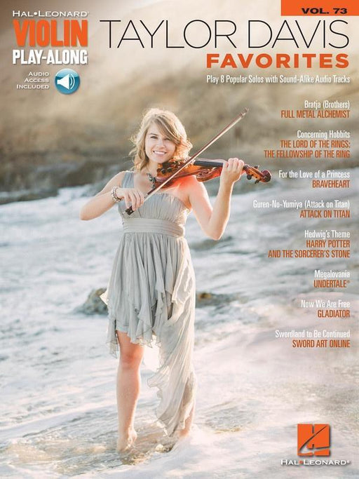 Taylor Davis Favorites - Violin-Strings-Hal Leonard-Engadine Music