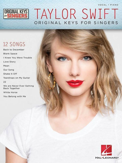 Taylor Swift - Original Keys for Singers-Songbooks-Hal Leonard-Engadine Music