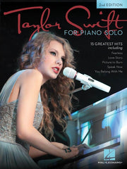Taylor Swift for Piano Solo - 2nd Edition-Piano & Keyboard-Hal Leonard-Engadine Music