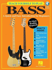 Teach Yourself to Play Bass-Guitar & Folk-Hal Leonard-Engadine Music