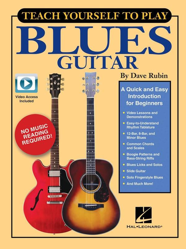Teach Yourself to Play Blues Guitar-Guitar & Folk-Hal Leonard-Engadine Music