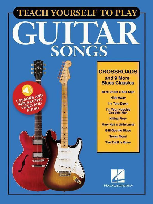 Teach Yourself to Play Guitar Songs-Guitar & Folk-Hal Leonard-Engadine Music