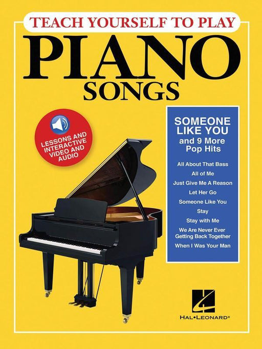 Teach Yourself to Play Piano Songs-Piano & Keyboard-Hal Leonard-Engadine Music