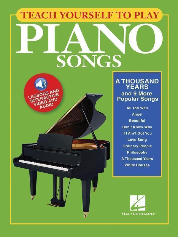 Teach Yourself to Play Piano Songs-Piano & Keyboard-Hal Leonard-Engadine Music