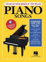 Teach Yourself to Play Piano Songs-Piano & Keyboard-Hal Leonard-Engadine Music