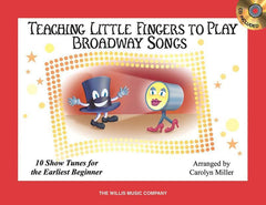 Teaching Little Fingers to Play Broadway Songs Book/CD-Piano & Keyboard-Hal Leonard-Engadine Music
