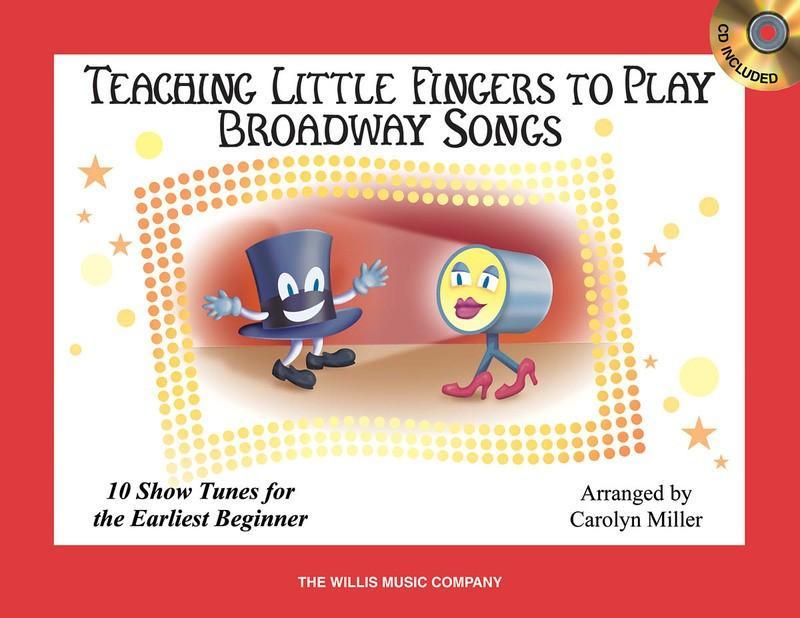 Teaching Little Fingers to Play Broadway Songs Book/CD-Piano & Keyboard-Hal Leonard-Engadine Music