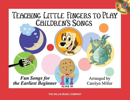 Teaching Little Fingers to Play Children's Songs Book/CD-Piano & Keyboard-Hal Leonard-Engadine Music